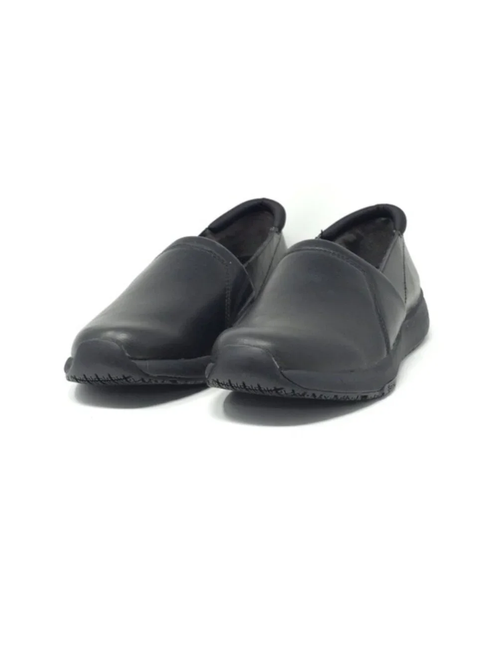 Dr. Scholl's Dive In Slip Resistant Work Loafers Black Memory Foam 8W